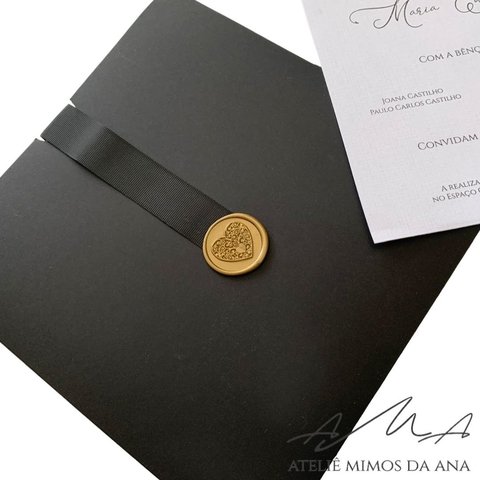 Convite Maria Eduarda & Marco - Mínimo 50 und