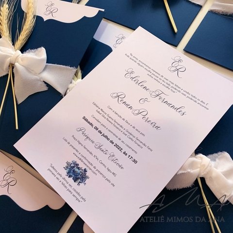 Convite Edirlene & Renan - Mínimo 50 und