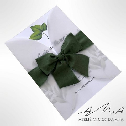 Convite Carla & Marco - Mínimo 50 und