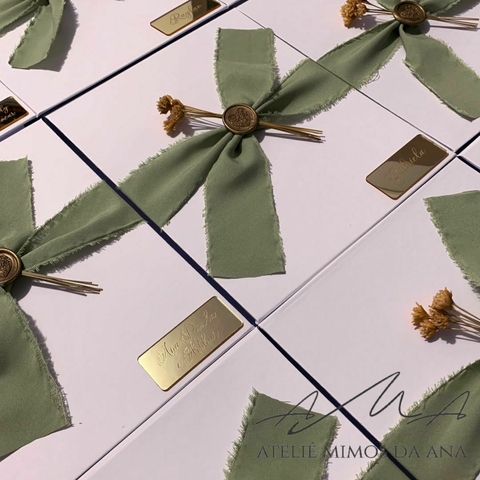 Caixa Alice e Jackson - 20 x 25 x 7 - Branca