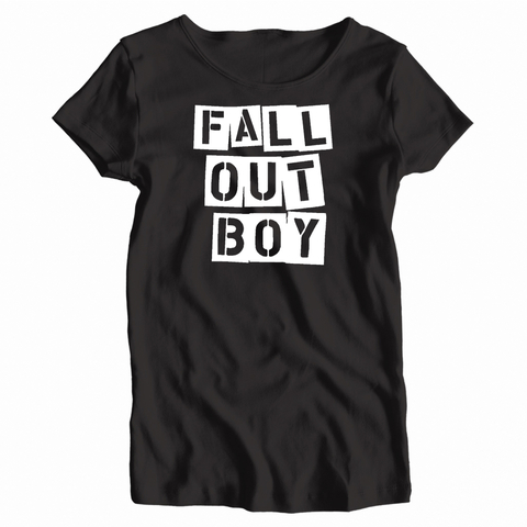 Remera Mujer Manga Corta FALL OUT BOYS 03