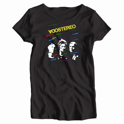 Remera Mujer Manga Corta SODA STEREO 08