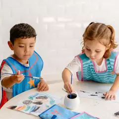 KIT SUPERHEROE: PINTORCITO CON ACUARELAS - DIDÁCTICOS JUEGA CONMIGO