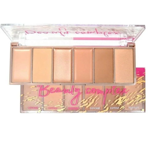 PALETA DE CORRETIVO BEAUTY COMPLEX LIGHT E DARK RUBY ROSE
