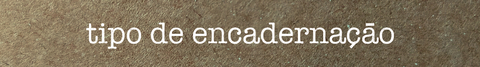 Banner da categoria tipo de encadernação