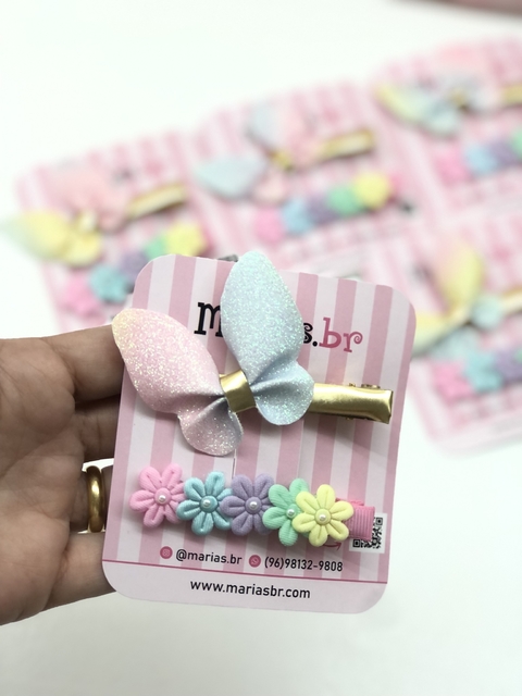 Hair Clips “Jardim Encantado”