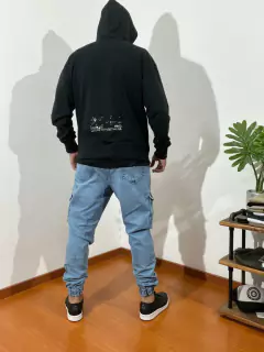 Buzo Oversize Estampado Rustico en internet