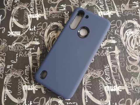 Funda Reforzada Alto Impacto Para Motorola G8 Power Lite Azul
