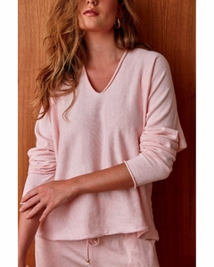 Imagem do Blusa 100% algodão Anselmi sem costura gola V | 129678