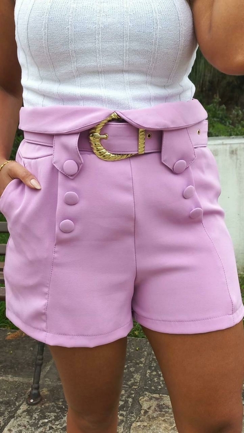 Short alfaiataria Luxo