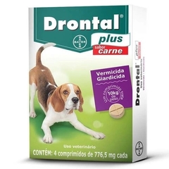 Vermifugo Drontal Plus Cães 10kg - comprar online
