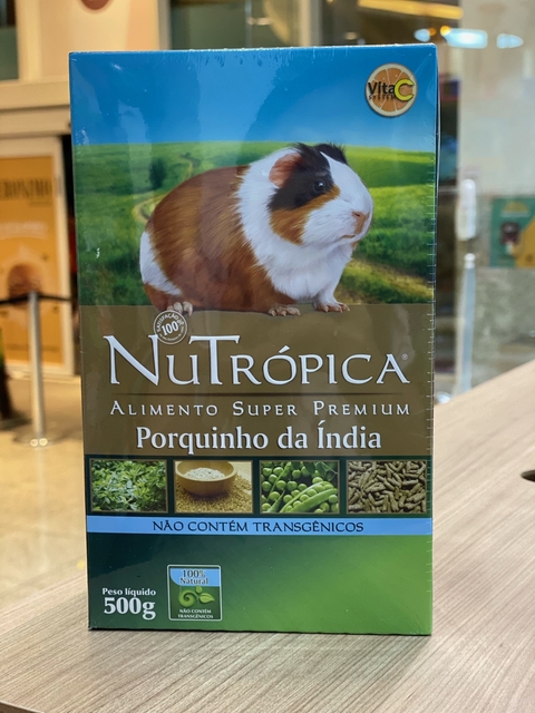 Ração Nutrópica Natural para Porquinho da Índia