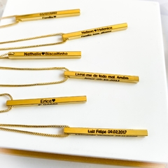 Colar cubo Personalizado - comprar online