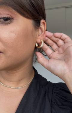 ARGOLA REDONDA LUXO - loja online