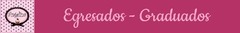 Banner de la categoría EGRESADOS - GRADUACIONES.