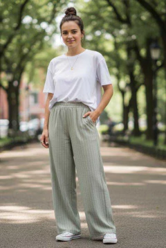 Palazzo de lino con rayas finitas. - Proverbio