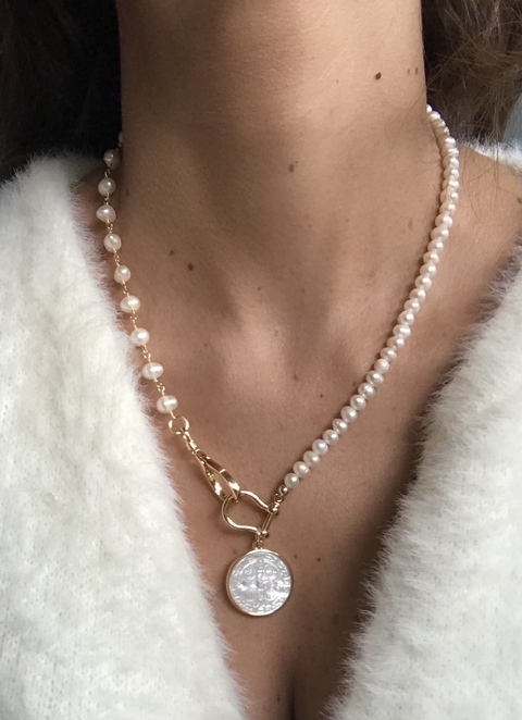 Collar San Benito perlas - comprar online