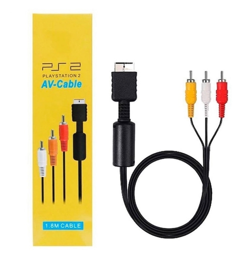 Cable Av Para Play Station Ps2 A Television 1.8 Metros