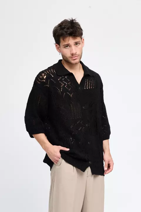 CAMISA PUGLIA NEGRA - comprar online