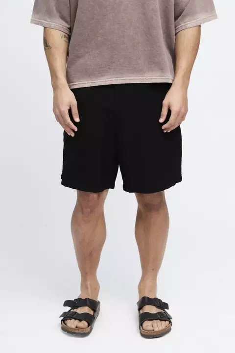 BERMUDA LINO RULE NEGRA - comprar online