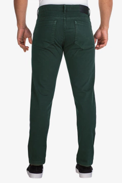 CALÇA DE SARJA BOLSO CHAPADO/TRADICIONAL