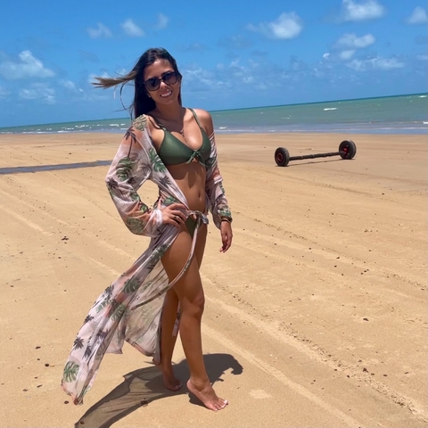 Saída Longa Folhagem