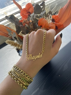 Corrente Elo Grumet Personalizada - 10k na internet