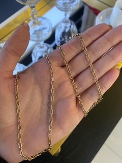 Corrente Elo Oval - 10k - loja online