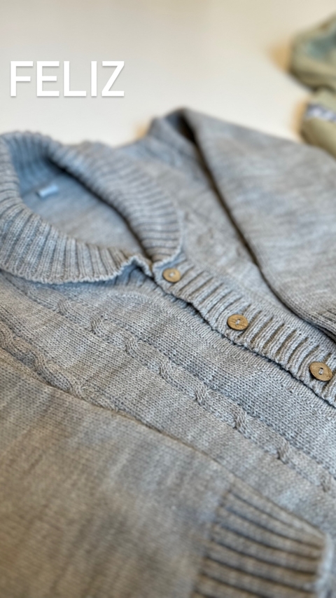CARDIGAN SMOCKING