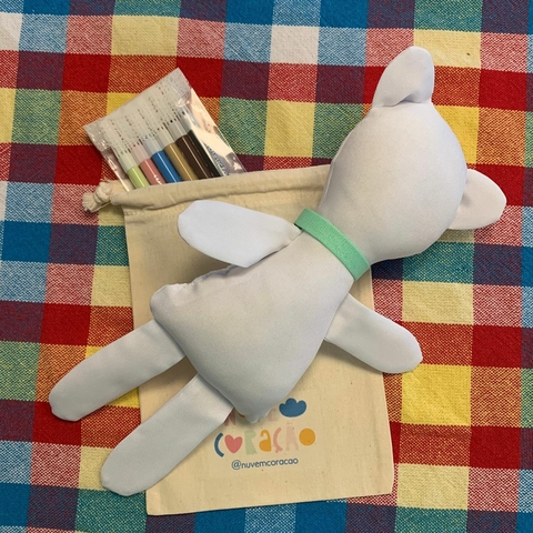 Ursinho para colorir