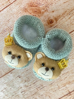 Sapatinho Tricot Ursinho Príncipe na internet