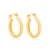 Brinco Argola folheado a ouro M 520807