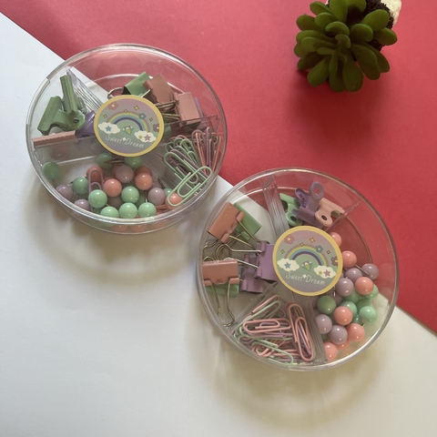 Kit Office Colorido Pastel