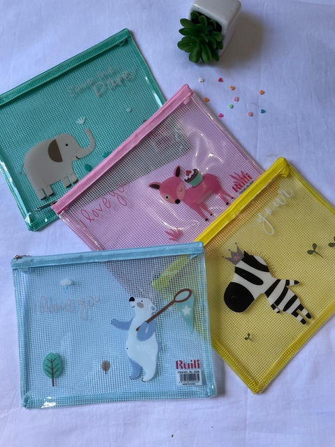 Estojo Pasta Bichinhos M