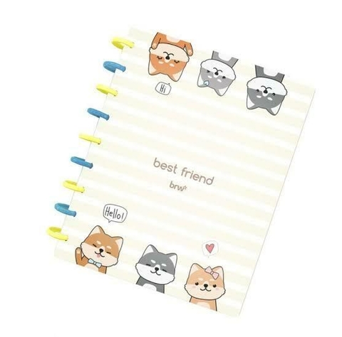 Caderno de Disco Pets - BRW