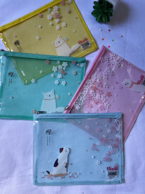 Estojo Pasta Gatinhos M