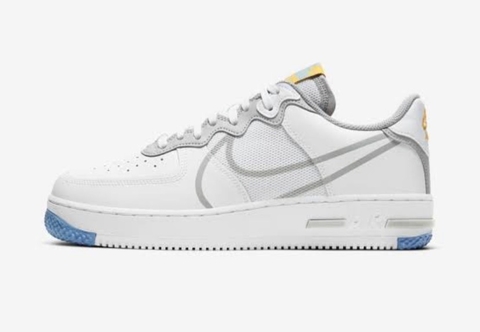 Nike Air Force 1 React Qs White