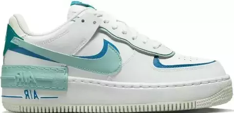 NIKE AIR FORCE 1 SHADOW ' WHITE/ BLUE WHISPER '