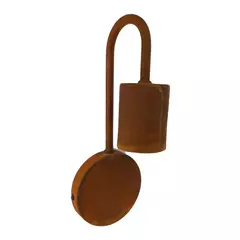 Aplique de pared antorcha oxido - Tirenti