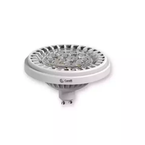 Lampara led halospot ar111 luz calida - comprar online