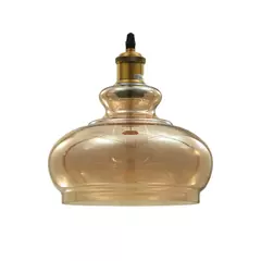 Colgante retro M48-1BD vidrio champagne - comprar online
