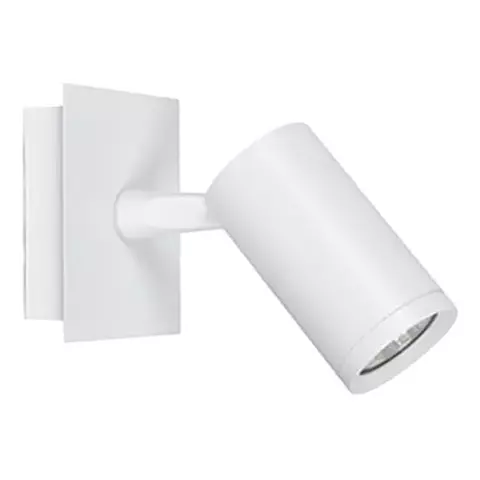 Aplique pared 1 luz tempano blanco - comprar online