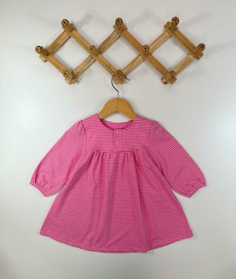 VESTIDO XADREZ ROSA - comprar online