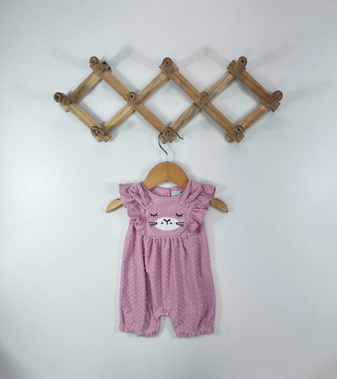 ROMPER GATINHO ROSA - comprar online