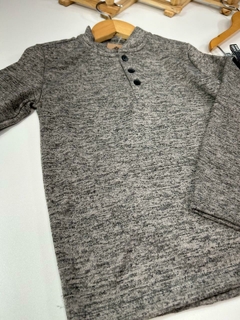 CONJ. SUETER CINZA - Mini Look