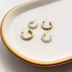 ARGOLA TUBO FINA - (banhada) - comprar online