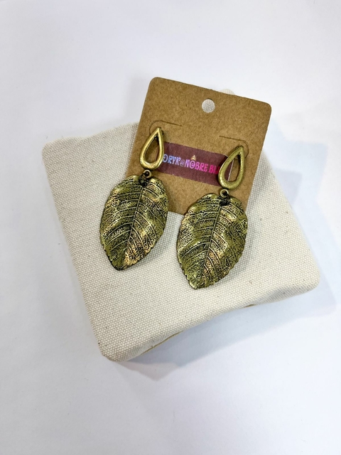 Brinco Bronze Leaf