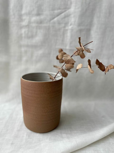 Vaso Pote Terra - Coleção Simplificar