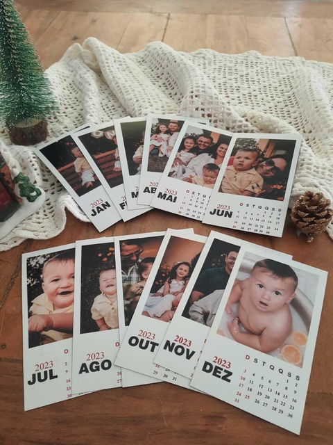 CALENDÁRIO POLAROID 7 X 12 CM