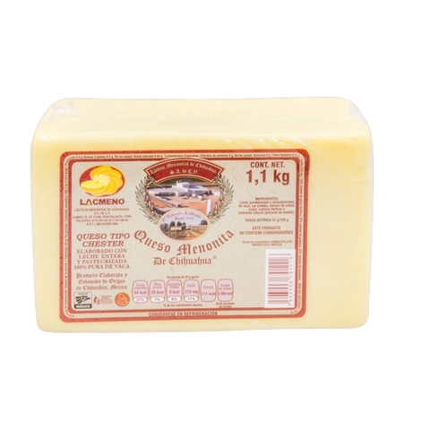 QUESO MENONITA 1,1 KG